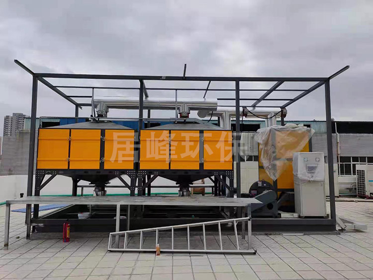 珠海焊接废气处理RCO催化燃烧设备安装完工